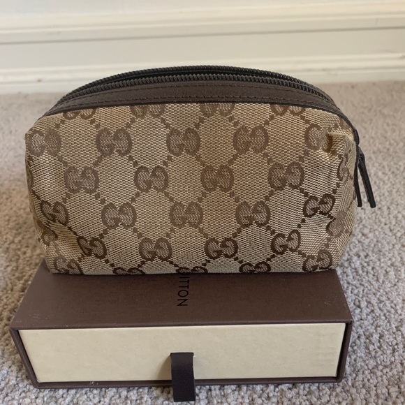 GUCCI Monogram Small Cosmetic Case - Picture 2 of 8